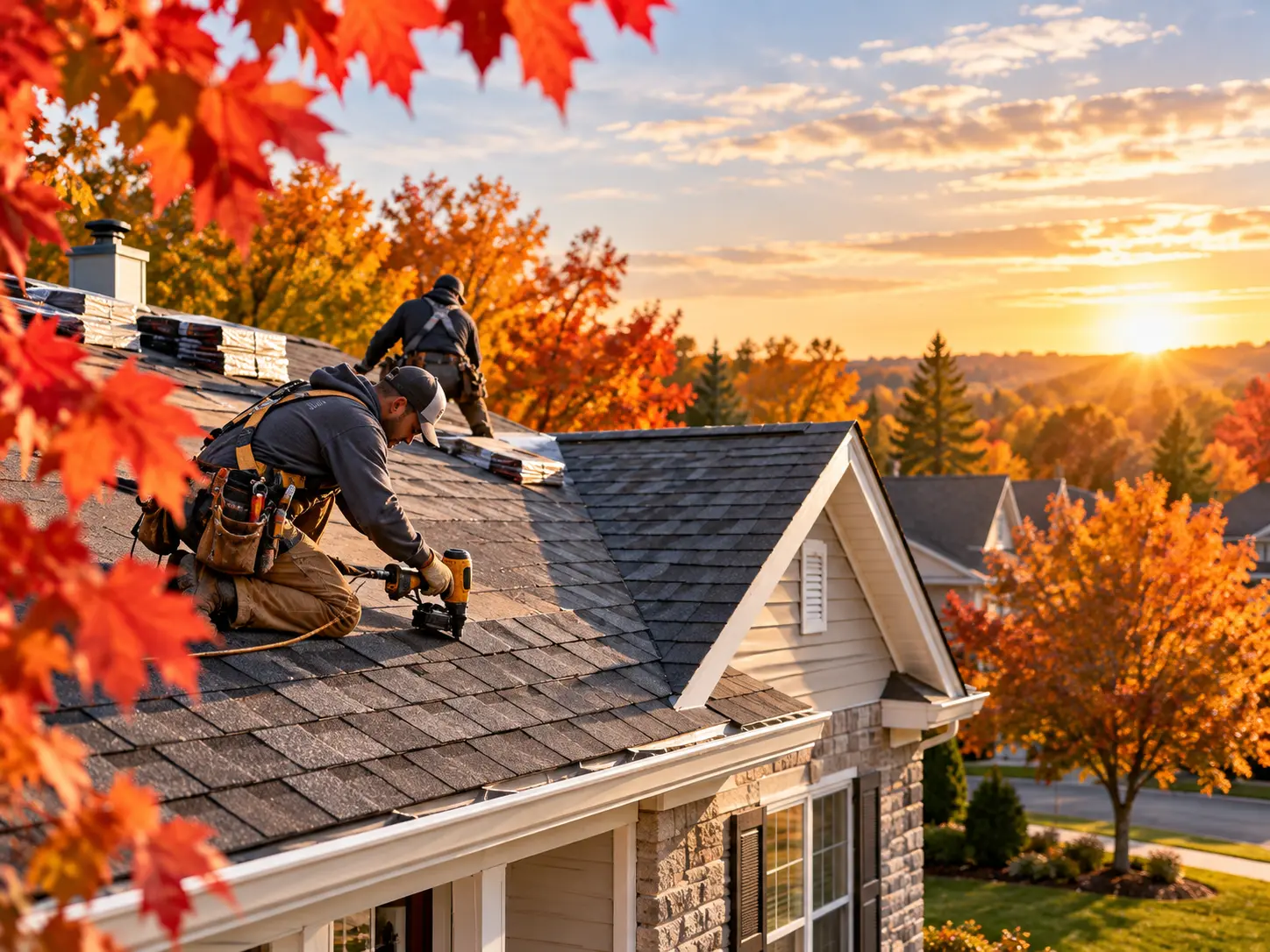 best time to replace roof Bucks County